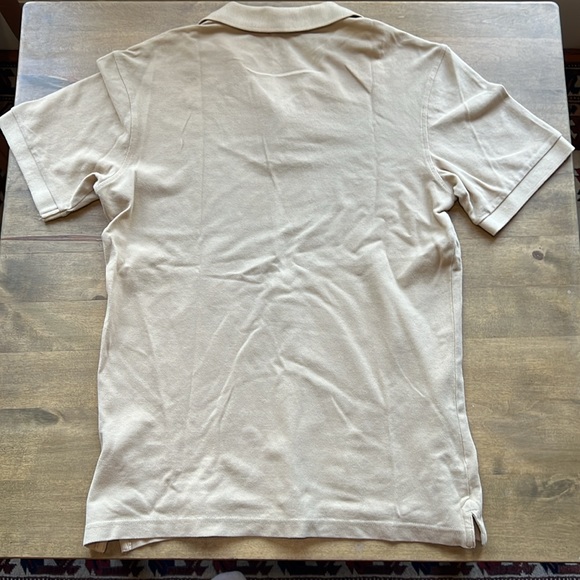 Zara Tan Short Sleeve Polo Shirt - Picture 3 of 3